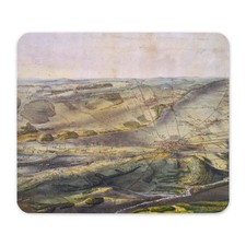 CafePress Vintage Map Of The Gettysburg Battlefiel Mousepad  (1551755194) picture
