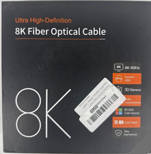 Newegg 8K DisplayPort 1.4 Fiber Optic Cable 20m Ultra HD New NEED GONE picture