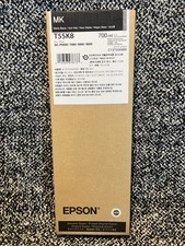Genuine Epson T55K8 New Matte Black Ink Date: January 2028 picture