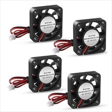 4PCS DC12V Cooling Computer Case Fan 4010 40x40x10mm PC 3D Printer 2Pin US Stock picture