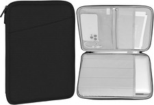 MoKo Black Laptop Sleeve Case for 13.3-14 Inch MacBook Air/Pro, Protective Bag picture