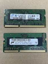 Pair Of Computer Memory Chips, Samsung 2GB And Micron 1GB picture