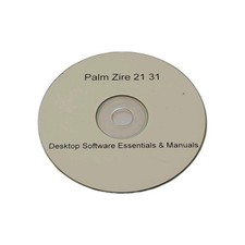 Palm Zire 21 31 Desktop Software Essentials & Manuals CD, Untested, Sold As Is picture