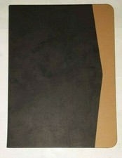 FULL PROTECTION PU LEATHER FOLIO CASE FOR IPAD PRO 10.5 BLACK/TAN unsealed nib picture