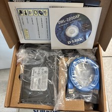 D-Link DWL-2100AP - 802.11b/g - Wireless 108G Access Point - NEW OPEN BOX picture
