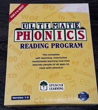 Ultimate Phonics Reading Program PC Big Box Software Spencer Learning Ver 1.0 picture
