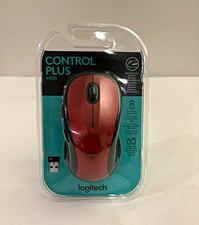 Logitech Control Plus M510 Wireless USB Laser Mouse 1000 DPI 7 Buttons Red/Black picture