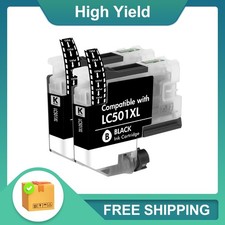 LC501XL Ink Cartridges for Brother MFC-J1260DW MFC-J1360DW J1410DW LC501 XL LOT picture