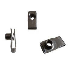 M8 Long Stainless Steel U Style ClipOn Nut UType Fasteners Hardware 20 PCS picture