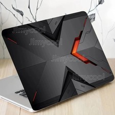 2 Laptop Stickers Colorful Overlapping Waves Scratch Resistant Sticker picture