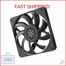Silverstone Technology Air Slimmer 120 Enhanced Performance 120mm Slim Fan with picture