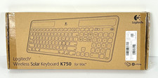 Logitech K750 Wireless Solar Keyboard for Mac Computer Gray NEW Sealed inner Box picture