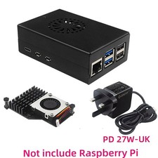 Aluminum Metal Case for Raspberry Pi 5 Active Cooler Compatible RPi5 Shell picture