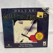 Deluxe Wills & Trusts (PC) Estate Planning CD-ROM Windows 98/XP Sealed picture
