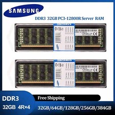Samsung DDR3 32/64/128/256GB 1600MHZ PC3-12800R ECC Registered Server Memory Lot picture