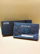 ATK ATK68 G Version White TKL Keyboard Womier Keycap Set Used Tested picture