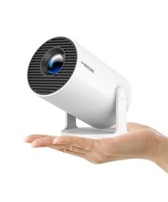 Magcubic 2026 Upgraded HY300PRO Mini Projector with WiFi and Bluetooth, White picture