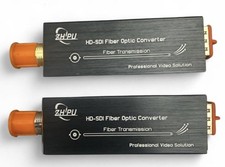 HD-SDI Over Fiber Converter 1080P&30HZ, Mini SDI Fiber Extender Single-Mode 2... picture