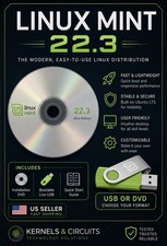 Linux Mint 22.3 Cinnamon 64-Bit Bootable Live USB DVD Install Upgrade Disk picture