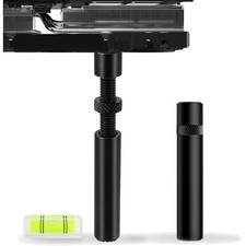 Durable All-Aluminum GPU Holder with Bubble Level - Fits 74-120mm Graphics Cards picture