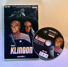 Learn Klingon - Star Trek Fans Will Love Speaking Klingon with this Eurotalk CD picture