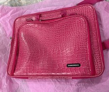 CASECROWN PINK ALLIGATOR LAPTOP CASE picture