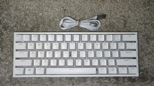 Ducky One 2 Mini 60% Mechanical Gaming Keyboard – White – USB Cable. picture