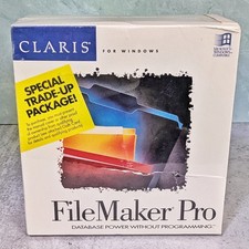 NEW 1992 Claris FileMaker Pro Software Apple Macintosh 3.5