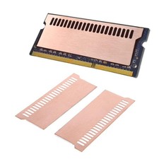 Easycargo Laptop Memory Heatsink Kit, Copper Heat Sink + Pre-Applied Thermal Con picture