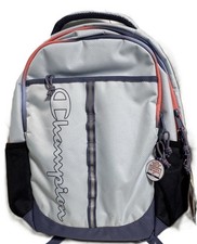 Blue Champion Center Backpack Bookbag w/ Laptop Sleeve - Light Blue NEW NWT picture