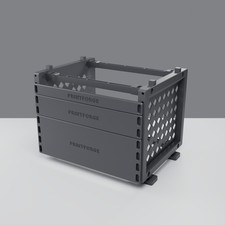 10 Inch Rack Blank Panel Set 0.5U 1U 2U Filler Plates Homelab Mini Rack PETG picture