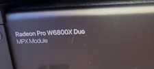 Apple Radeon Pro W6800X Duo MPX Module 64GB GDDR6 - Mac Pro 2019 picture