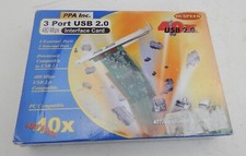 PPA Inc 3-Ports USB 2.0  Interface Card Board 40X Faster picture