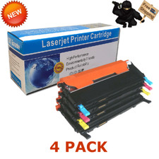 4 PACK CLT-K406S CMYK Color Toner For Samsung CLP-365W CLX-3305FW C410W C460FW picture