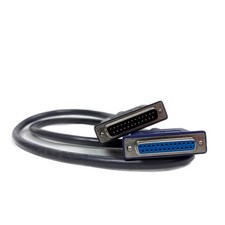 Iomega Zip Drive External Parallel DB25 Data Cable Cord 25 Pin Male 2 Female OEM picture