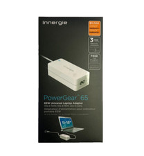 Innergie PowerGear 65 Universal Laptop Power AC Adapter Charger 65W 19V 3.42A picture