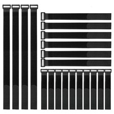 VELCRO Brand Bulk Pack 20 Reusable Fastening Cable Straps with Buckle picture