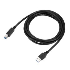 Printer Cable, 9.8ft Square USB A to USB B 3.0 Male Cable for Printer, Black picture