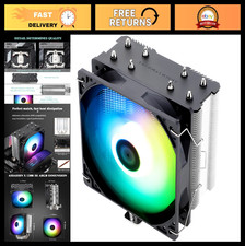 High-Performance CPU Air Cooler, 4 Heat Pipes, PWM Fan, RGB Lighting, AMD/Intel picture