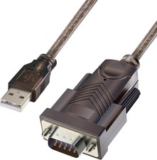 USB to RS232 Adapter with FTDI Chipset: 6ft USB 2.0 Male to RS232 Female DB9 picture