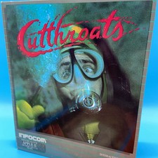 Cutthroats (1984) Infocom Apple II Complete In Box RARE Big Box vintage PC Game picture