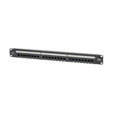 Tripp Lite (N252-P24) Cat6 24-Port PoE+ RJ45 Patch Panel, 568A/B,1U Rackmount picture