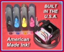 CIS Ink Supply System With New HP 62 Cartridge Set picture