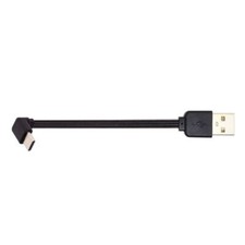 Cablecc Up Angled Data Flat Slim FPC Cable Male to USB-C Type-C 13cm USB 2.0 picture