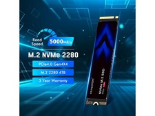 HUADISK 4TB TLC NVMe SSD, M.2 2280 PCIe Gen4x4 Internal Solid State Drive, Read picture