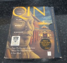 NEW SEALED Big Box QIN TOMB OF THE MIDDLE KINGDOM Vintage Pc Software Game  picture