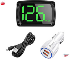 Car HUD GPS Digital Speedometer, MPH Speed Meter with LED Large Font Head Up Dis picture