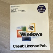 Microsoft Windows 2000 Client LicensePak 20 CAL Retail Multilanguage X05-42329 picture