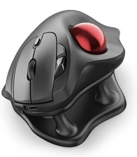 Nulea M511 Vertical Trackball Mouse, Ergonomic & Wireless Thumb-Control Mouse picture