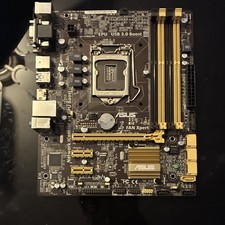 ASUS B85M-E MicroATX LGA1150 DDR3 Intel Motherboard USB 3.0 HDMI DVI picture